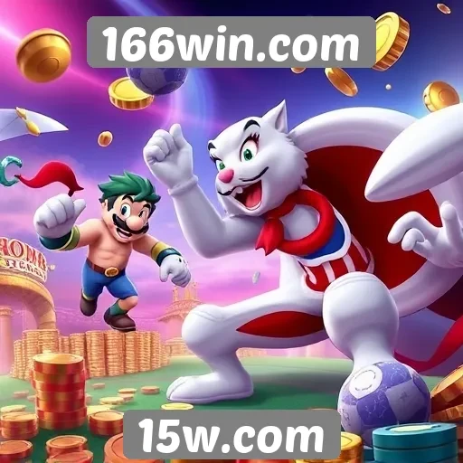 Variedade de jogos disponíveis em 166win para usuários